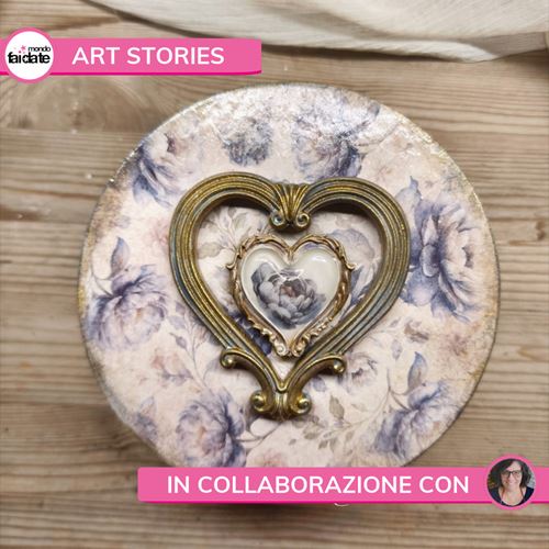 Decorare una scatola con Timeless