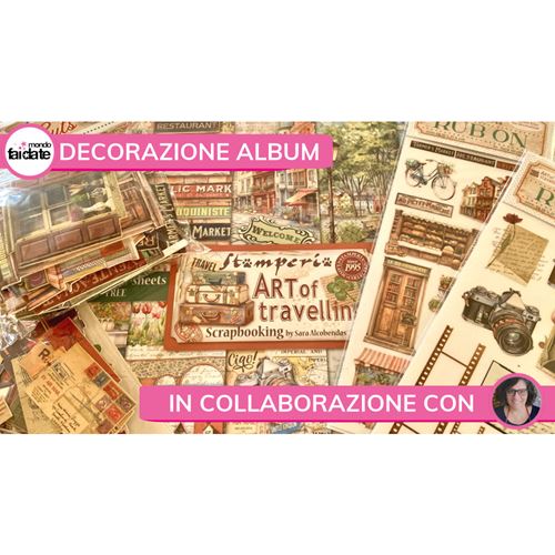 Decorazione Album con Art of Travelling