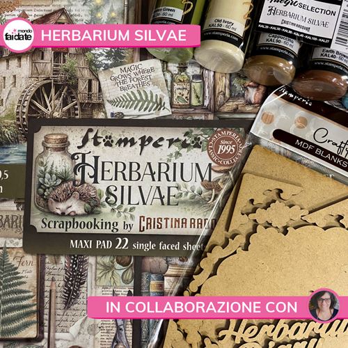 Decorazione con Herbarium Silvae