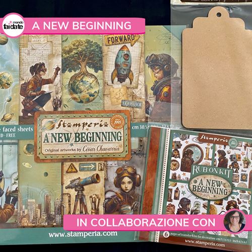 Decoriamo con A New Beginning by Stamperia