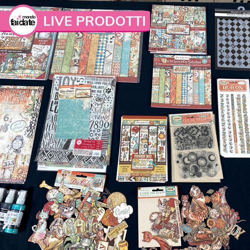 Furry Friends, Coffee and Chocolate, Gear up for Christmas - Stamperia