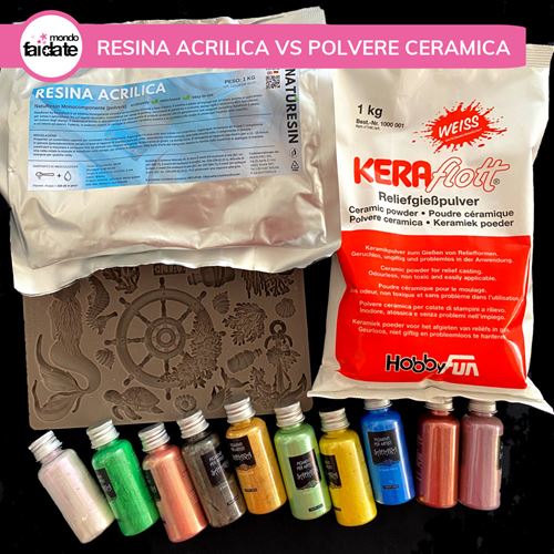Resina Acrilica Vs Polvere Ceramica