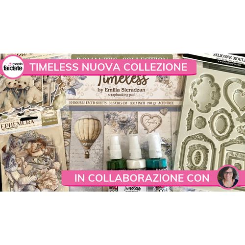 Decorare una scatola con Timeless